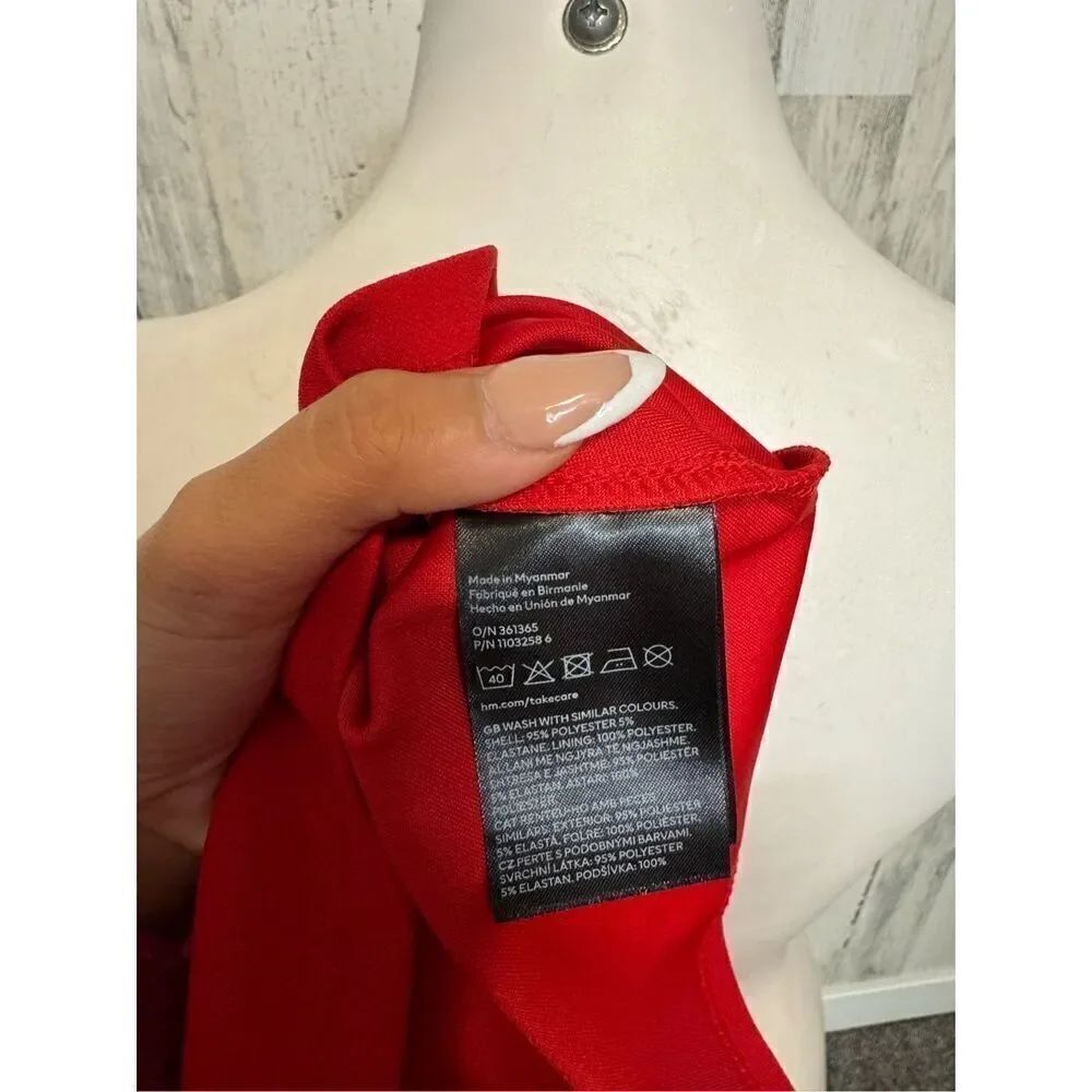 H&M Red blouse - Picture 5 of 7